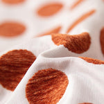 Load image into Gallery viewer, Dot Pattern Chenille &amp; Velvet Cushion Cover 45cm x 45cm 18x18 Inches
