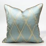 Load image into Gallery viewer, Designer Jacquard Silk Cushion Cover - Style 9
