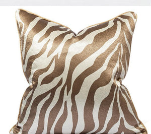Designer jacquard cushion cover, 18x18 inches (45x45 cm), luxury decorative square pillow cover for home decor, elegant textured fabric