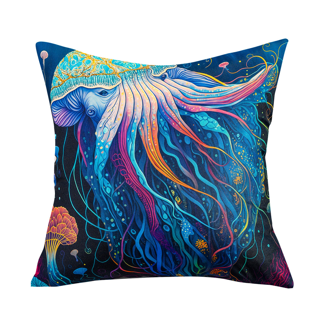 RKAAS HOME waterproof garden cushion covers with marine-themed design - 45x45 cm