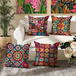 Load image into Gallery viewer, Boho style decorative cushion covers set for sofa and living room
