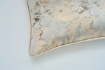 Load image into Gallery viewer, Textured abstract jacquard silk cushion cover for luxury interiors
