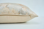 Load image into Gallery viewer, Elegant square jacquard silk cushion cover in soft neutral tones
