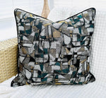 Load image into Gallery viewer, Luxury Jacquard Silk-Style Cushion Cover Design 67 - Decorative Throw Pillowcase
