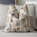 Load image into Gallery viewer, Designer Jacquard Silk Cushion Cover - Style 57
