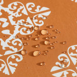 Load image into Gallery viewer, Stylish indoor outdoor table cloth with water and stain-resistant features.
