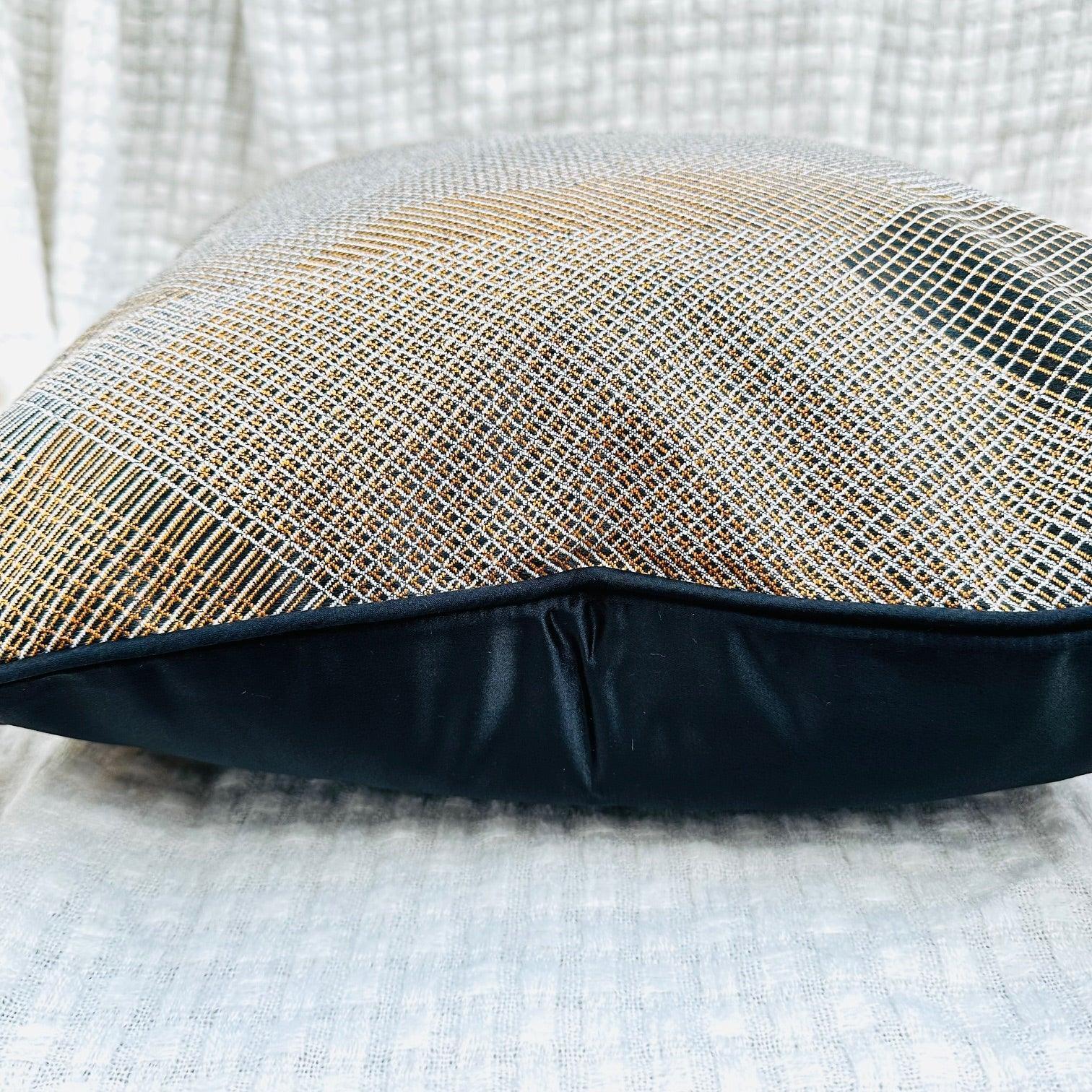 Luxury Jacquard Silk-Style Cushion Cover Design 66