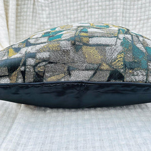Luxury Jacquard Silk-Style Cushion Cover Design 67 - Decorative Throw Pillowcase