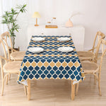 Load image into Gallery viewer, Durable and weatherproof table cover, perfect for patios or dining rooms.
