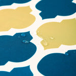 Load image into Gallery viewer, Stylish indoor outdoor table cloth with water and stain-resistant features.

