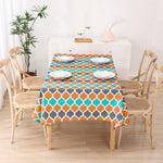 Load image into Gallery viewer, Durable and weatherproof table cover, perfect for patios or dining rooms.
