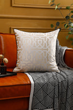 Load image into Gallery viewer, Designer Cushion Cover with Black Piping (18x18" - 45x45 cm) - Style 51
