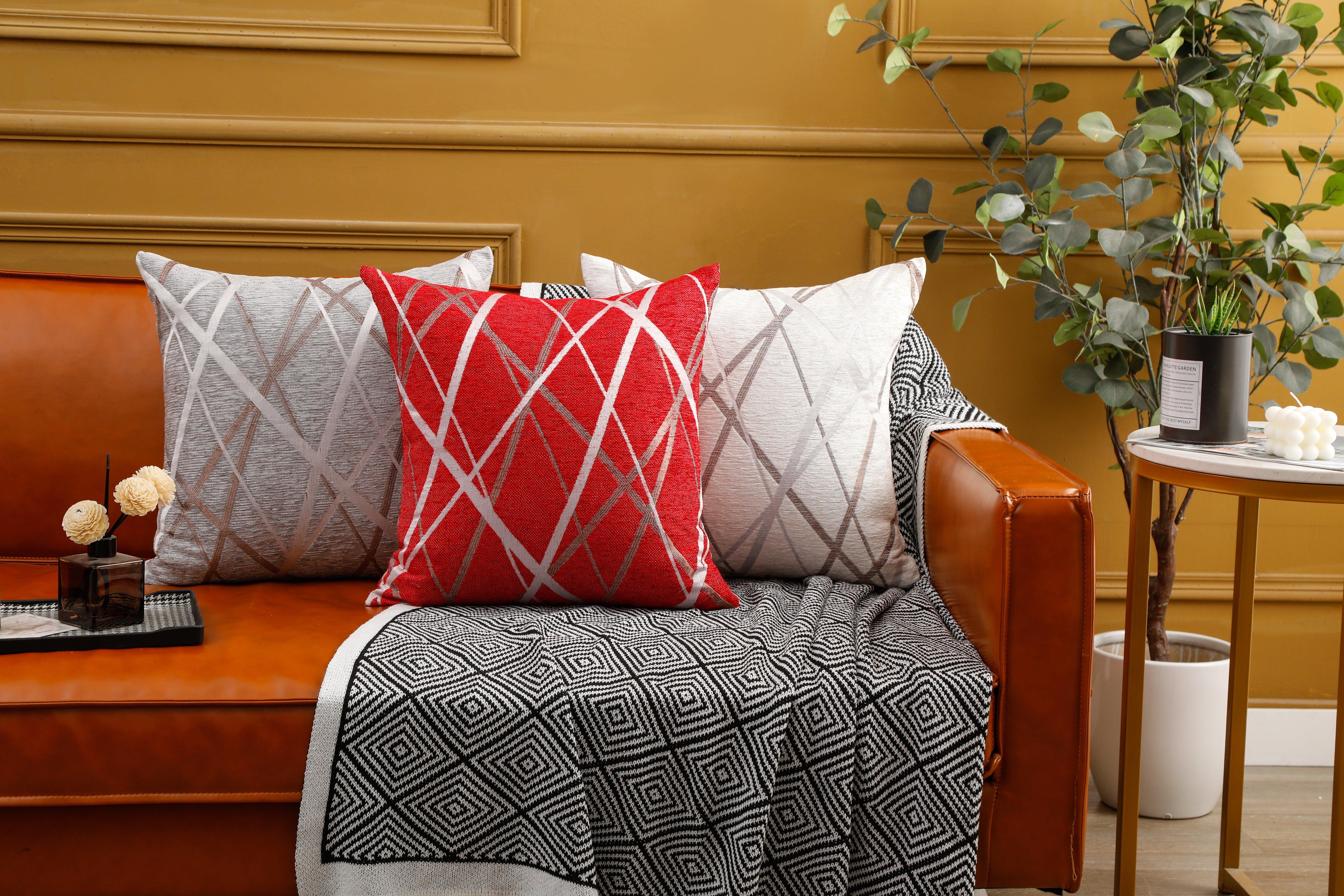 Chenille Cushion Covers