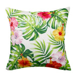Load image into Gallery viewer, Durable outdoor cushion cover with floral pattern, perfect for patio or garden seating.
