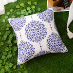 Load image into Gallery viewer, Durable polyester cushion cover with Bohemian mandala print, Design 2, 45x45 cm.
