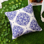 Load image into Gallery viewer, Weather-resistant cushion cover with vibrant mandala design, Design 2, 45x45 cm.
