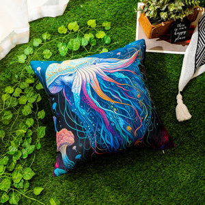 RKAAS HOME waterproof garden cushion covers with marine-themed design - 45x45 cm