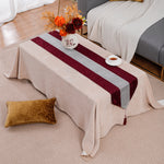 Load image into Gallery viewer, Diamante Crushed Ice Velvet Table Runner (Red- 32x180cm)
