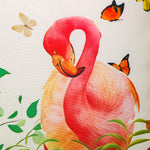 Load image into Gallery viewer, Stylish outdoor cushion cover with a multicolour bird print, ideal for sofas, chairs, and garden seating.
