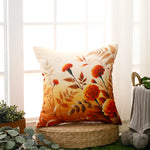 Load image into Gallery viewer, RKAAS HOME waterproof garden cushion covers with floral design - 45x45 cm
