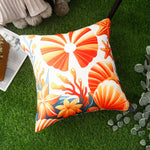Load image into Gallery viewer, Waterproof Garden Cushion Covers - Marine-Themed Design 6 (Set of 4 - 45x45cm)
