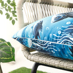 Load image into Gallery viewer, Waterproof Garden Cushion Covers - Marine-Themed Design 8 (Set of 4 - 45x45cm)
