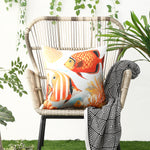 Load image into Gallery viewer, RKAAS HOME waterproof garden cushion covers with marine-themed design - 45x45 cm
