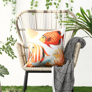 Waterproof Garden Cushion Covers - Marine-Themed Design 9