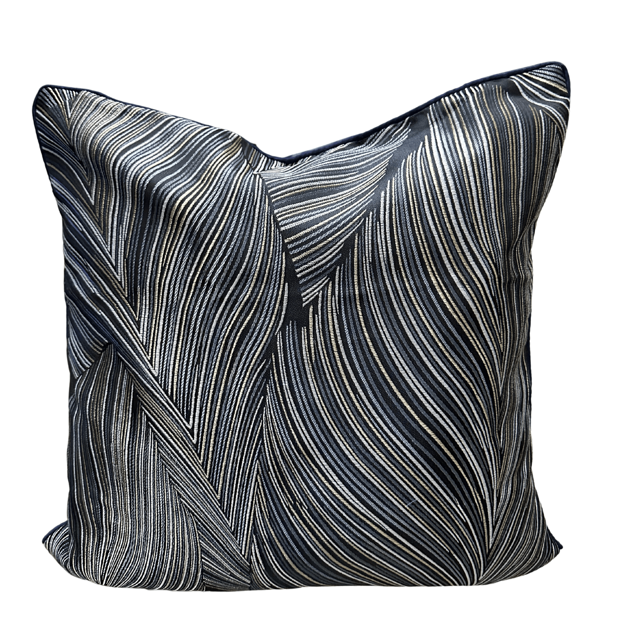 Designer Jacquard Silk Cushion Cover - Style 46