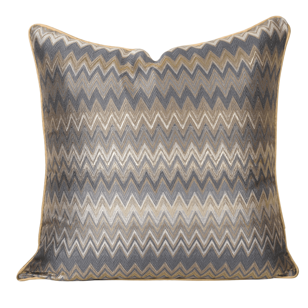 Designer Jacquard Silk Cushion Cover - Style 56