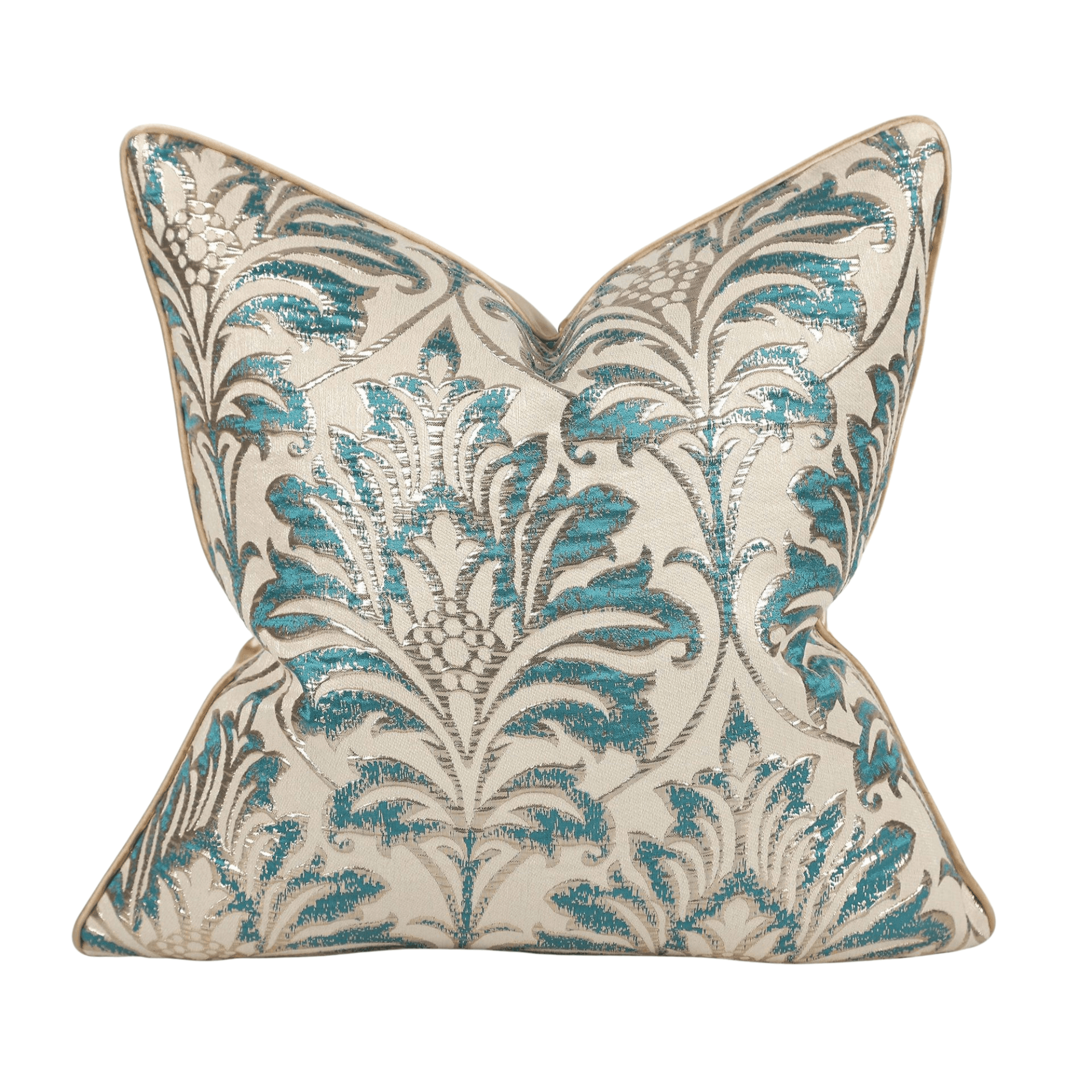 Designer Jacquard Silk Cushion Cover - Style 59