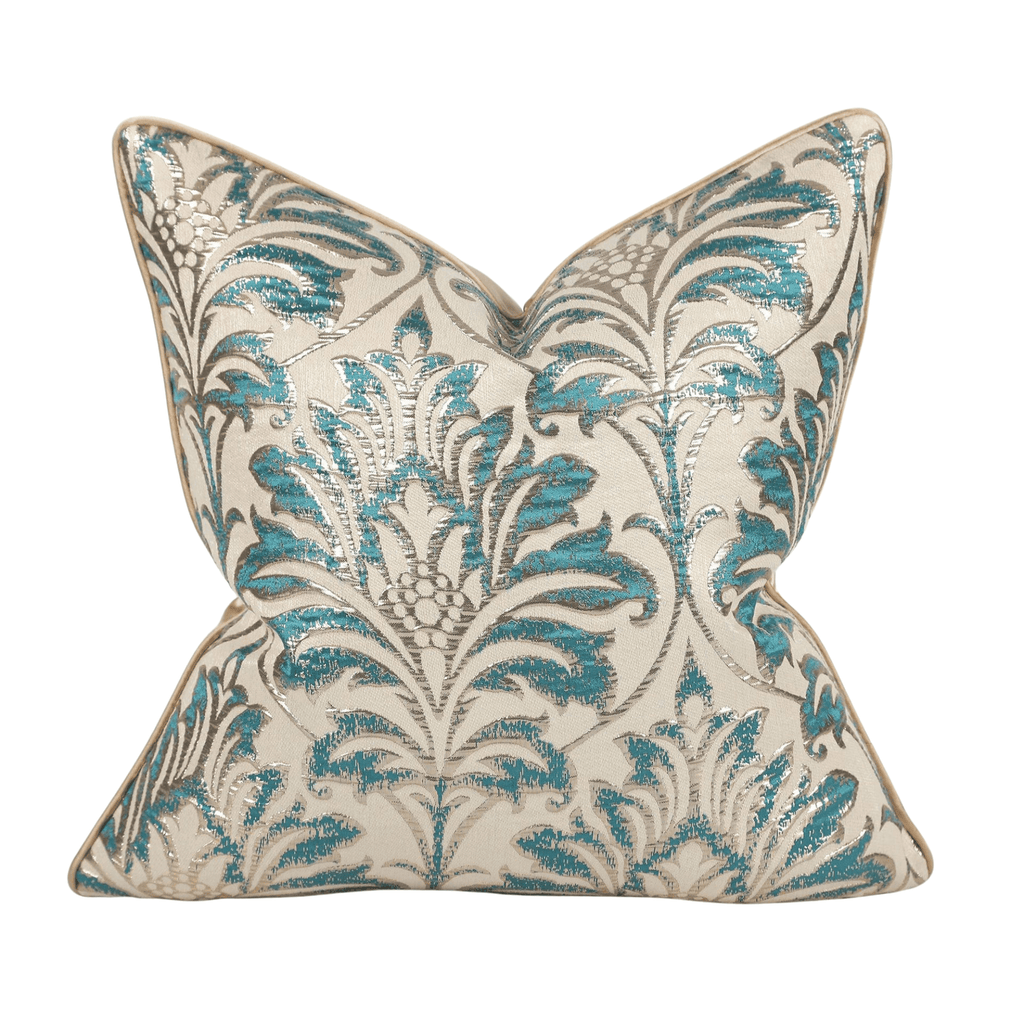 Designer Jacquard Silk Cushion Cover - Style 59