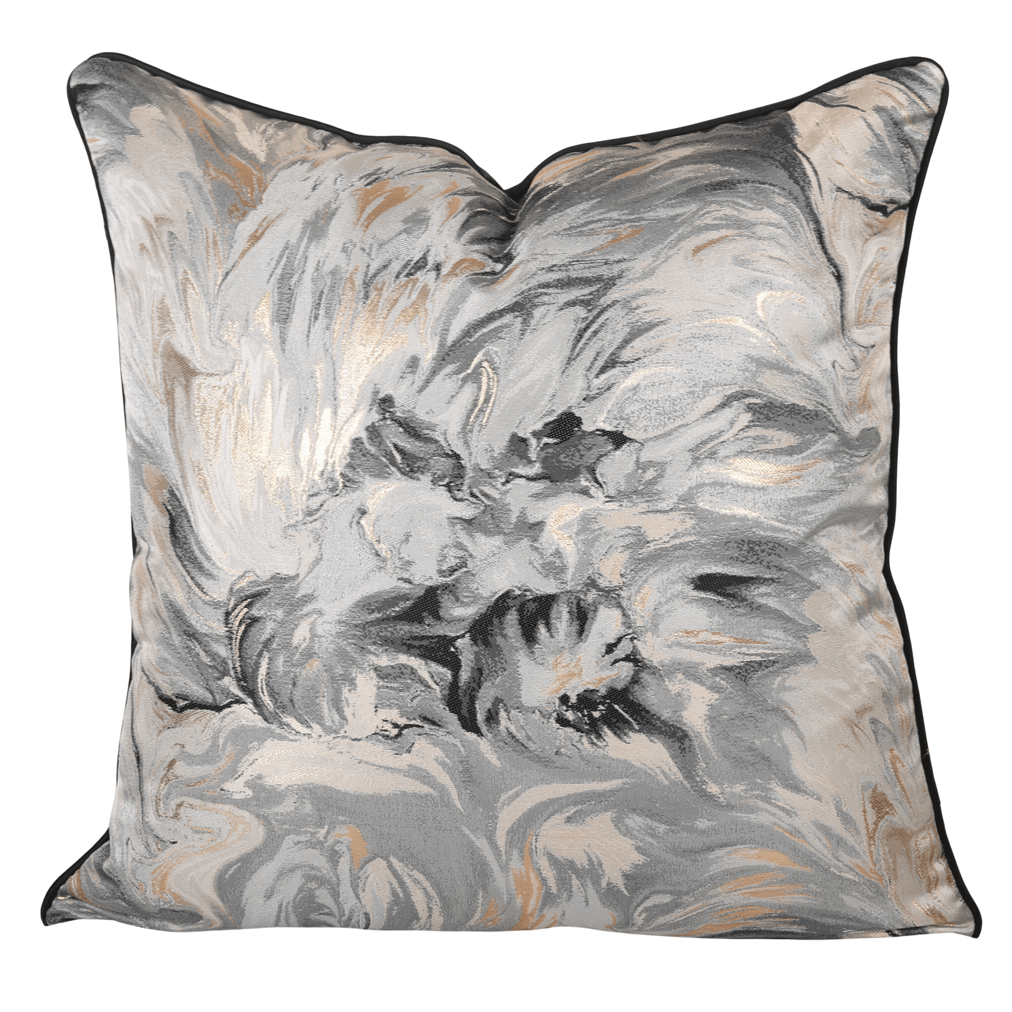 Designer Jacquard Silk Cushion Cover - Style 60