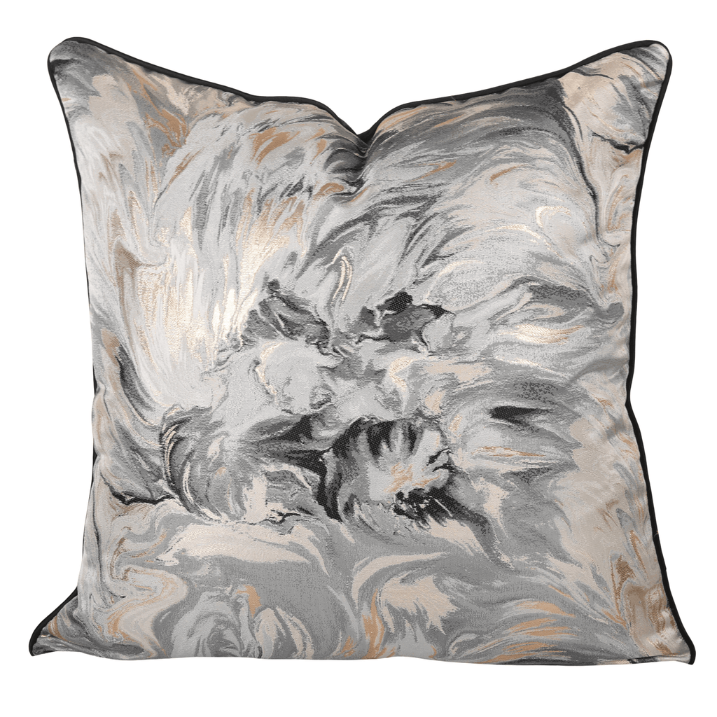 Designer Jacquard Silk Cushion Cover - Style 60
