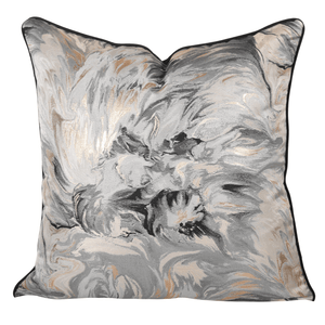 Designer Jacquard Silk Cushion Cover - Style 60