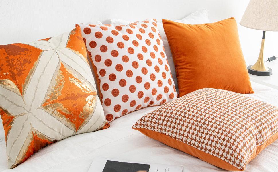 Orange Cushion Cover