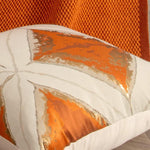 Load image into Gallery viewer, Multiple Geometric Pattern Orange Cushion Cover 45cm x 45cm 18x18 Inches
