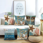 Load image into Gallery viewer, Water-resistant outdoor cushion cover 45x45cm for home garden or patio decor
