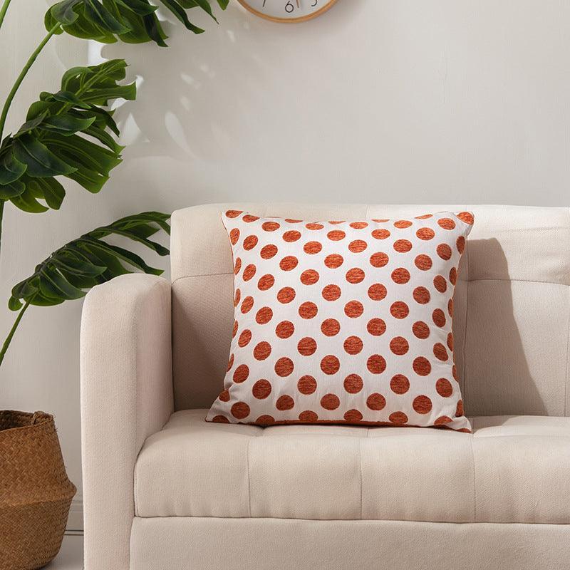 Polka Design Cushion Cover