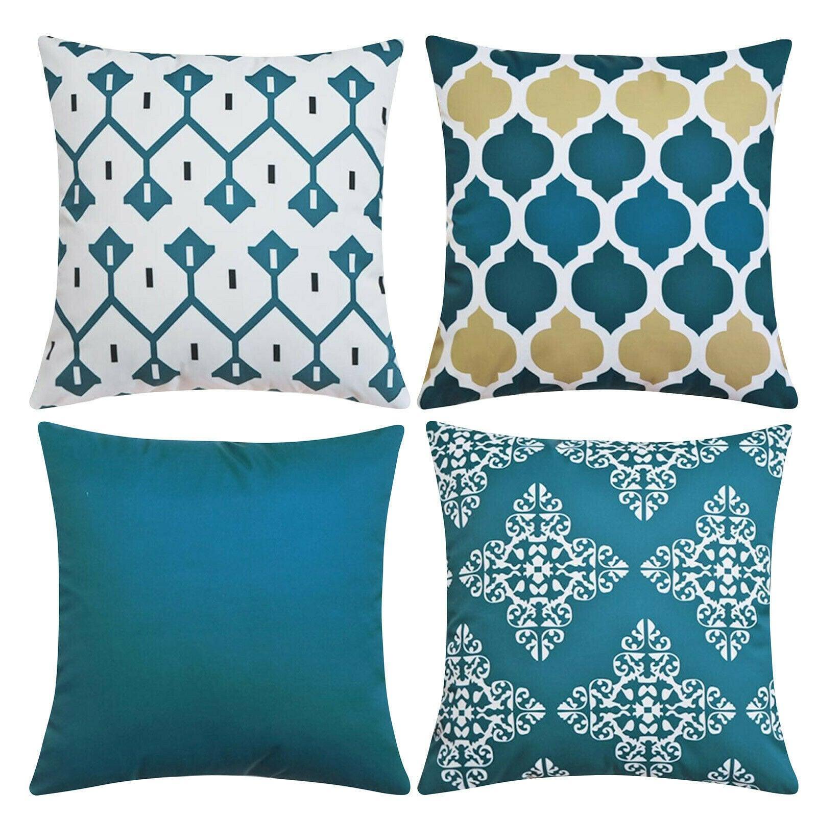 Water Resistant/Outdoor Cushion Covers for Home Garden Outdoor