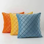 Load image into Gallery viewer, 3D Pattern Velvet Cushion Covers 43x43cm (17 X 17 ")
