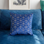 Load image into Gallery viewer, Gold Printing Pattern Velvet Cushion Covers
