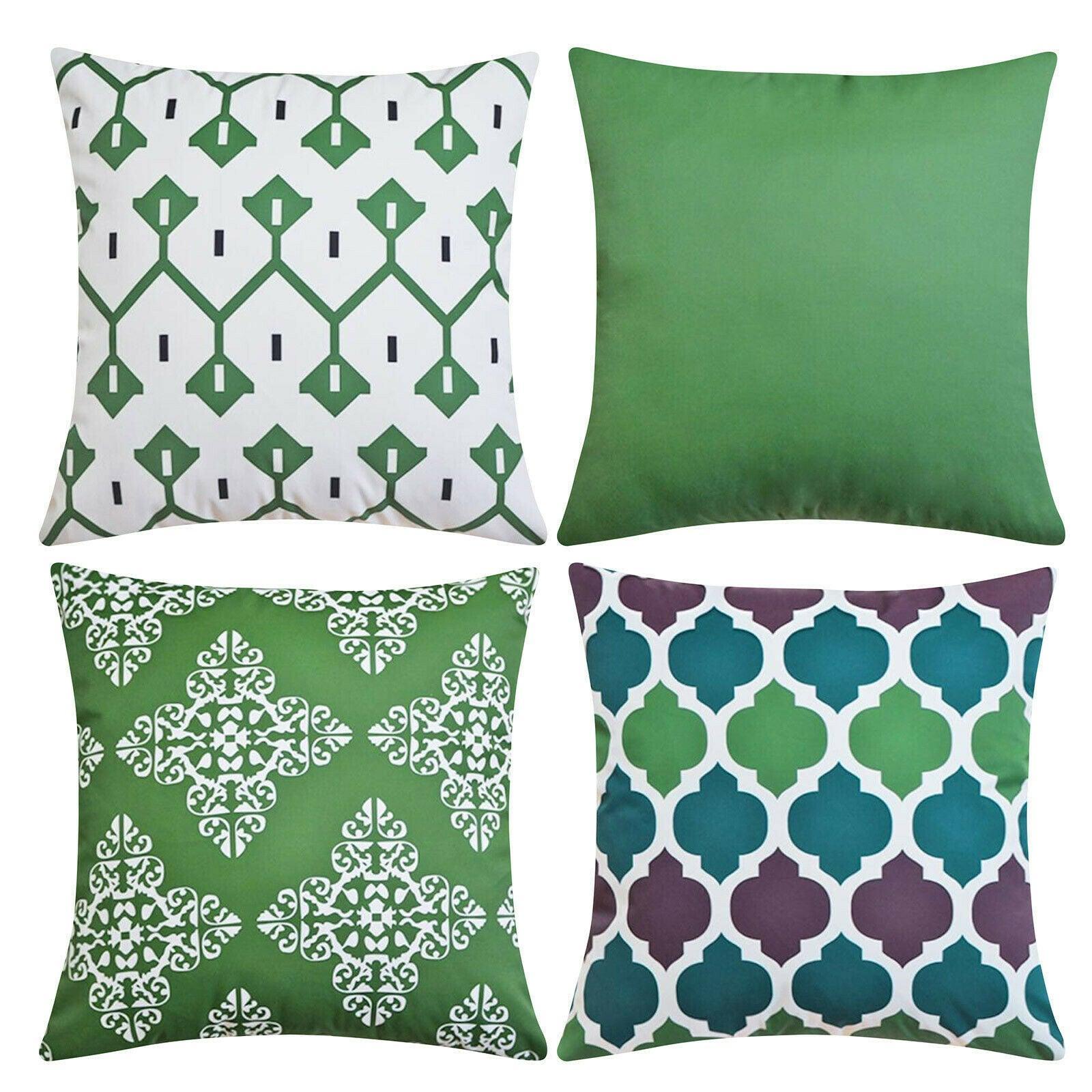 Water Resistant/Outdoor Cushion Covers for Home Garden Outdoor