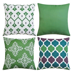Water Resistant/Outdoor Cushion Covers for Home Garden Outdoor