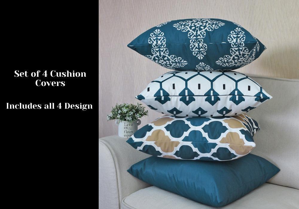 Water Resistant/Outdoor Cushion Covers for Home Garden Outdoor