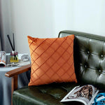 Load image into Gallery viewer, 3D Pattern Velvet Cushion Covers 43x43cm (17 X 17 ")
