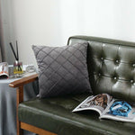 Load image into Gallery viewer, 3D Pattern Velvet Cushion Covers 43x43cm (17 X 17 ")
