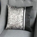 Load image into Gallery viewer, Modern Style Jacquard Silk Soft Cushion Cover Home Hotel 43x43 Cm
