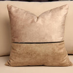 Load image into Gallery viewer, Golden Chain Polyester PU Cushion Cover Hotel Home Decoration 45x45cm
