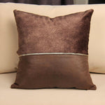 Load image into Gallery viewer, Golden Chain Polyester PU Cushion Cover Hotel Home Decoration 45x45cm
